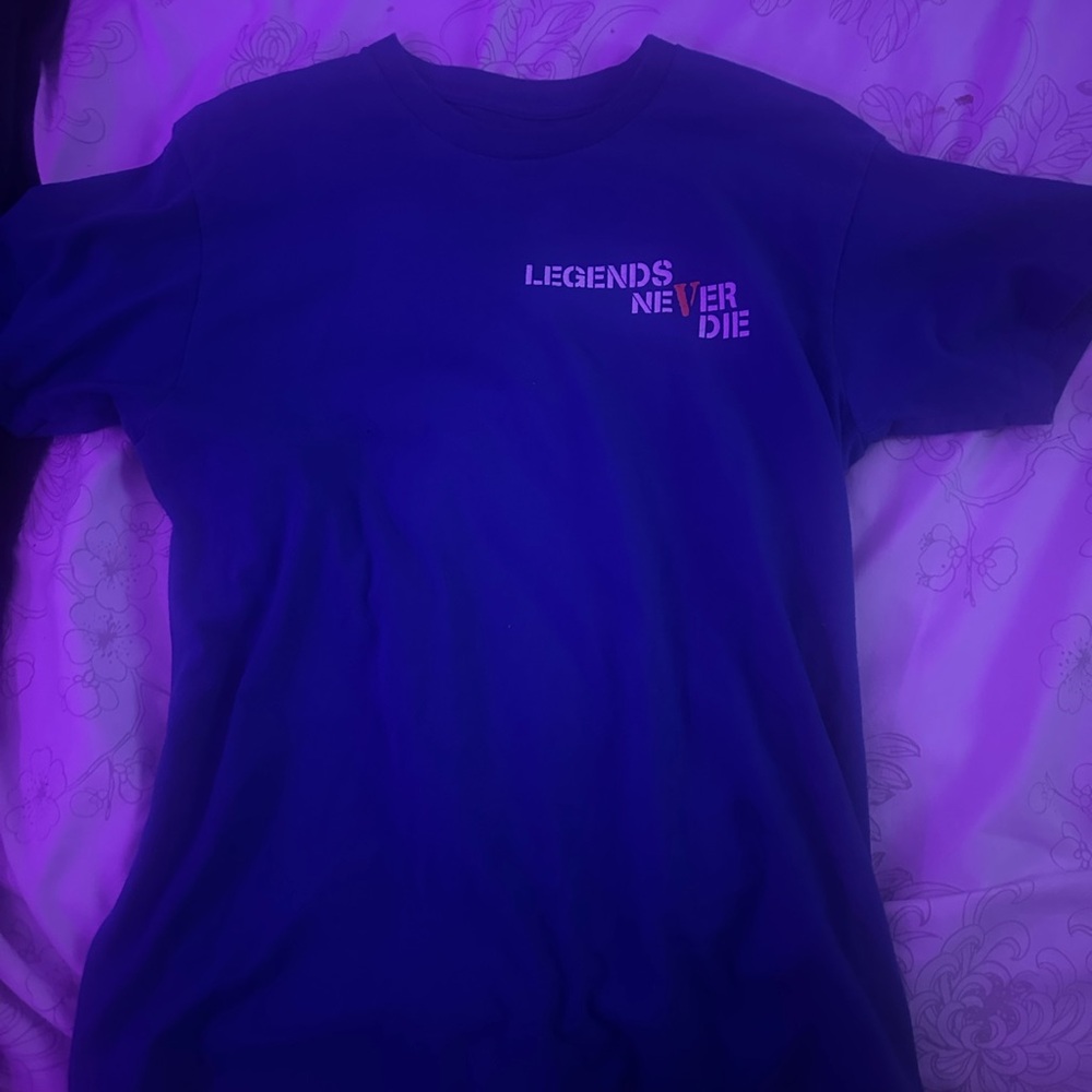 VLONE Purple Graphic Tee